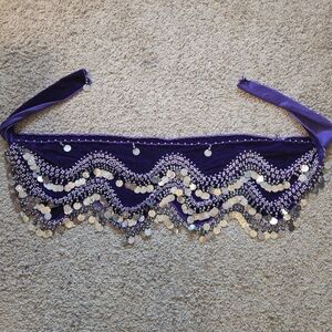 Velvet Purp Belly Dance Belt